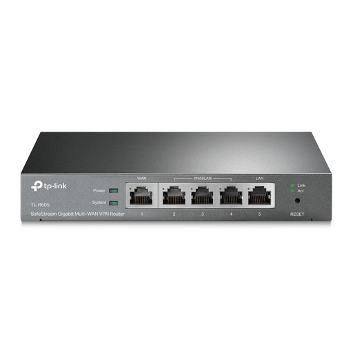 [845973089597] ROUTER TPLINK TL-R605 5PTS GIGABIT VPN OMADA 10/100/1000MBPS 12M DE GARANTIA