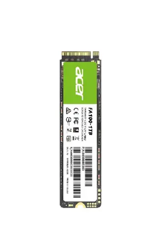 [887184012766] SSD ACER FA100 1TB M.2 3300MB/2700MB NVME3000MB/S BL.9BWWA.120 11M DE GARANTIA