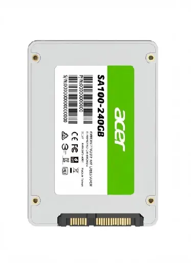 [887184012599] SSD ACER SA100 240GB SATA 2.5 560MB/S BL.9BWWA.102 11M DE GARANTIA