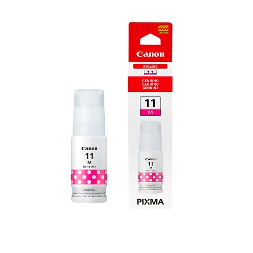 [013803330977] TINTA CANON GI-11 MAGENTA COM/G3160/G2160 4535C001AA 70ML SIN GARANTIA 