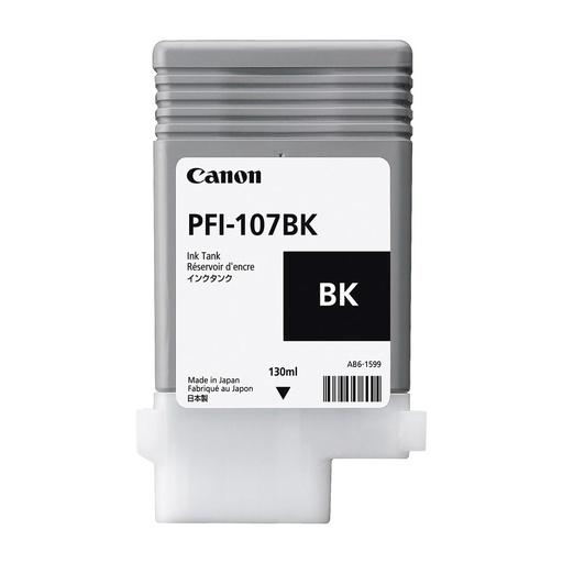 [013803155402] TINTA CANON PFI-107BK NEGRO PLOTTER COM670/680/685/770 /780/785 6705B001AA 70ML SIN GARANTIA 