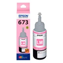 <p>TINTA EPSON T673 MAGENTA LIGHT 70ML MULTIFUNCIONAL ECOTANK L800 L1800 L805 L810 L850 T673620 SIN GARANTIA</p>