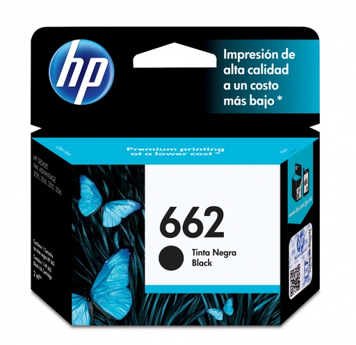 [886112670115] CARTUCHO HP 662 NEGRO CZ103AL  SIN GARANTIA