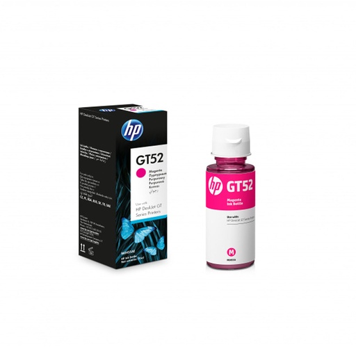 [190780132548] TINTA HP GT52 MAGENTA COM/615/585/525/750/520 M0H55AL 70ML SIN GARANTIA 