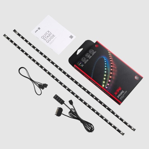 [842243020588] TIRA DE LED ADATA PRIME STRIP ARGB 2X60 CM ARGBSTRIP-BKCWW 1M DE GARANTIA