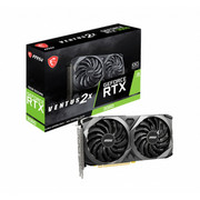 [824142240106] TARJETA DE VIDEO NVIDIA RTX3060 12GB OC GDDR6 MSI VENTUS RTX 3060 VENTUS 2X OC 12M DE GARANTIA