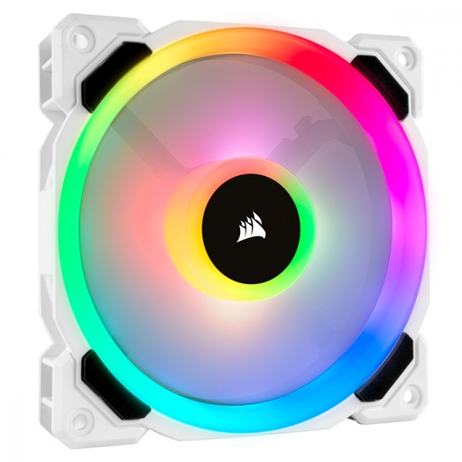 [840006605577] VENTILADOR CORSAIR LL120 PWM RGB 120MM BLANCO CO-9050091-WW 3M GARANTIA