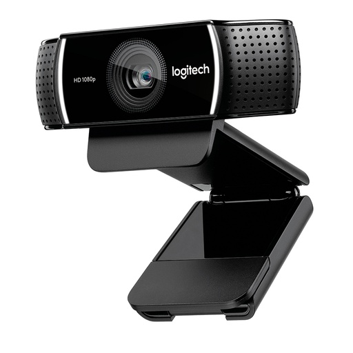 [097855124296] WEBCAM PRO STREAM LOGITECH C922 960-001087 NEGRO 11M DE GARANTIA