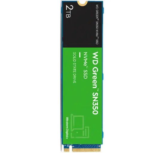 [718037886022] SSD WD GREEN SN350 NVME 2TB PCI EXPRESS 3.0 M2.0 WDS200T3G0C 11M DE GARANTIA