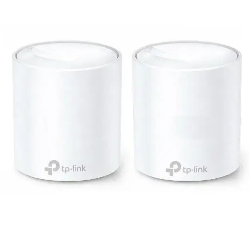 [840030701115] ROUTER TPLINK MESH DECO X20 2 PACK WIFI 6 DUAL BAND AX1800 12M DE GARANTIA