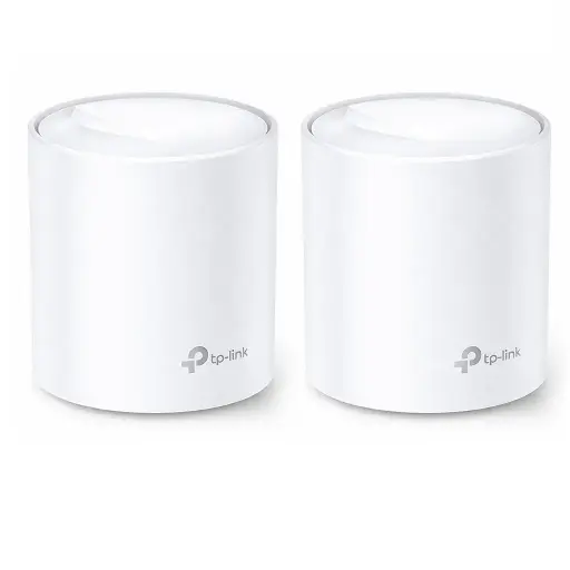 [840030701115] ROUTER TPLINK MESH DECO X20 2 PACK WIFI 6 DUAL BAND AX1800 12M DE GARANTIA
