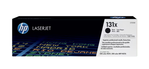 [886111334964] TONER HP 131X NEGRO COM/HP 200/M251/M276 MFP CF210X SIN GARANTIA