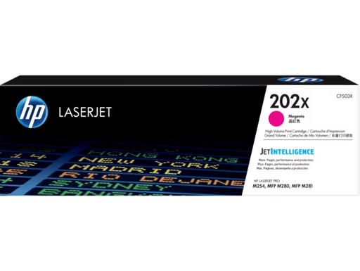 [190781107071] TONER HP 202X MAGENTA COM/HP M254/M280 MFP/M281 MFP CF503X SIN GARANTIA