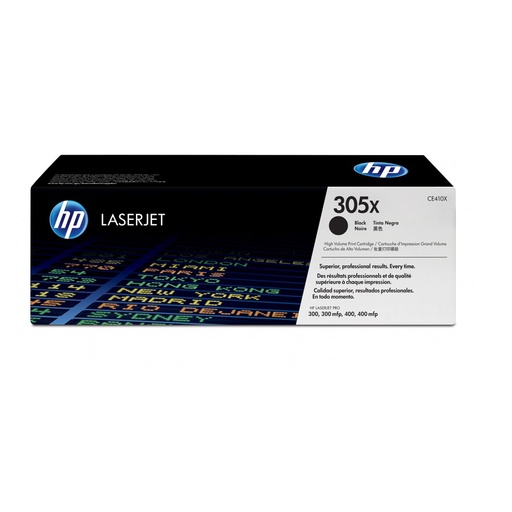 [884962772355] TONER HP 305X NEGRO COM/HP 300/300 MFP/400/400 MFP CE410X SIN GARANTIA