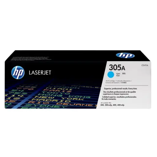 [884962772362] TONER HP 305A CYAN COM/HP 300/300 MFP/400/400 MFP CE411A SIN GARANTIA