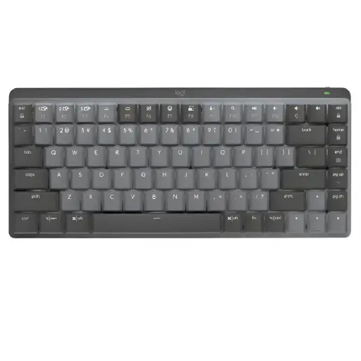 [097855174673] TECLADO LOGITECH MECANICO MX MINI GRAPHITO GRIS  BLUETOOTH 920-010846 11M DE GARANTIA