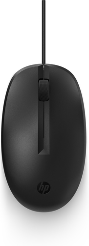 [195161002472] MOUSE HP 125 ALAMBRICO NEGRO 265A9AA GARANTIA CON FABRICANTE