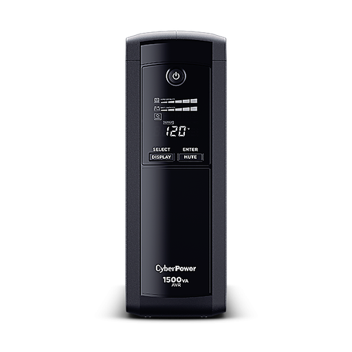 [649532015269] NOBREAK 1500VA 900W CP1500AVRLCDA CYBERPOWER 12C 1AÑO DE GARANTIA