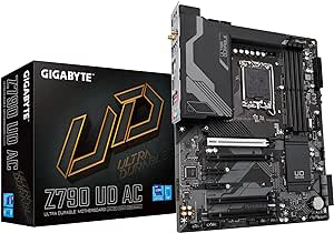 [889523034460] MOTHER INTEL Z790 UD AC GIGABYTE LGA1700 4xDDR5 256GB ATX 12M DE GARANTIA