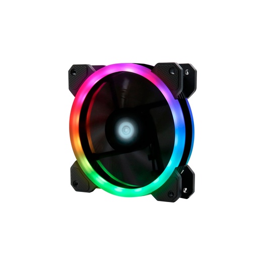 [7502266679066] VENTILADOR GAME FACTOR FG400 RGB 120MM 1500RPM REQUIERE KIT FKG400 1M DE GARANTIA