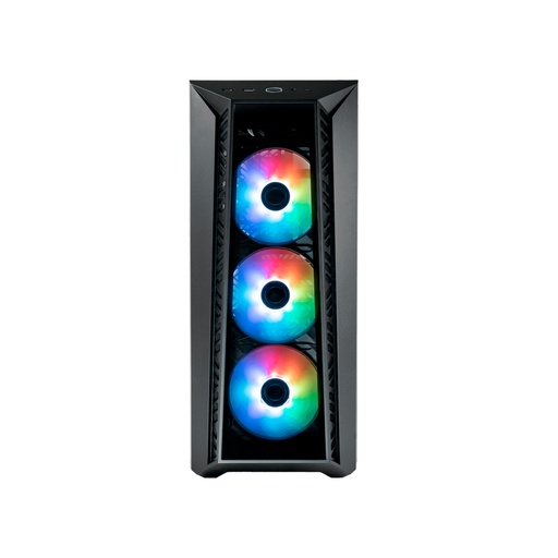 [884102099748] GABINETE COOLER MASTER MASTERBOX MB520 NEGRO ARGB EATX CRISTAL MB520-KGNN-S01 SIN GARANTIA