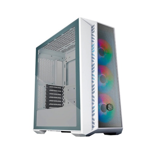 [884102098819] GABINETE COOLER MASTER MASTERBOX MB520 MESH BLANCO ARGB EATX CRISTAL MB520-WGNN-S00 SIN GARANTIA