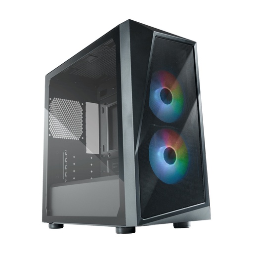 [884102100000] GABINETE COOLER MASTER CMP 320 NEGRO ARGB MATX CRISTAL CP320-KGNN-S00 SIN GARANTIA