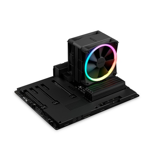 [810074840248] DISIPADOR NZXT T120 NEGRO INTEL 1700/AMD AM5 RGB RC-TR120-B1 1AÑO DE GARANTIA