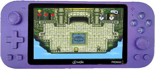 [0702735762252] CONSOLA PORTATIL GAME PLAYER AION X20 PRO MAX MORADO 14000 JUEGOS 3D PUERTO MICROSD EXP MINI HDMI 3M DE GARANTIA