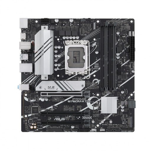 [195553984034] MOTHER INTEL B760M-A D4 ASUS PRIME LGA1700 4xDDR4 128GB M-ATX 90MB19K0-M0EAY0 12M DE GARANTIA