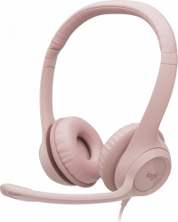 [097855181954] DIADEMA LOGITECH H390 STEREO ROSA USB 981-001280 11M DE GARANTIA