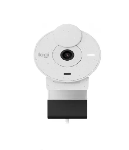 [097855178909] WEBCAM LOGITECH BRIO 300 960-001440 BLANCA 11M DE GARANTIA