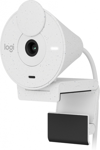 [097855178909] WEBCAM LOGITECH BRIO 300 960-001440 BLANCA 11M DE GARANTIA
