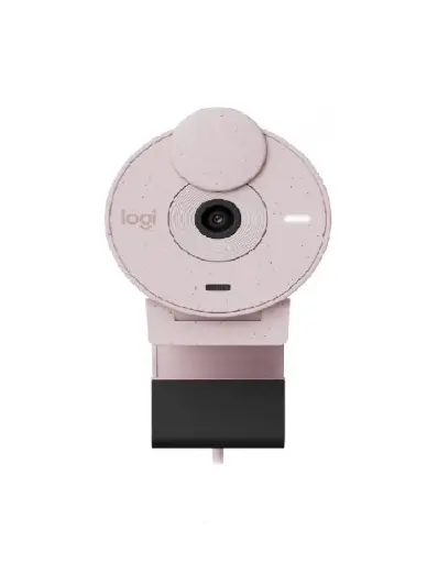 [097855178923] WEBCAM LOGITECH BRIO 300 960-001446 ROSA 11M DE GARANTIA