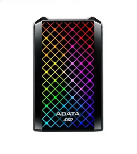 [4710273779553] SSD EXT ADATA SE900G 512GB NEGRO RGB USBC ASE900G-512GU32G2CBK 11M DE GARANTIA