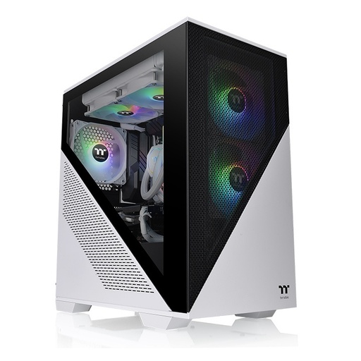 [841163081211] GABINETE THERMALTAKE DIVIDER 170 TG ARGB ATX CRISTAL MIDITOWER SNOW BLANCO CA-1S4-00S6WN-00 SIN GARANTIA