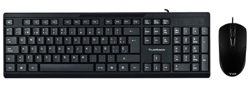 [7506215928984] KIT 2 EN 1 USB ACTECK MK210 ESTANDAR TEC MOU AC-928984 1M DE GARANTIA
