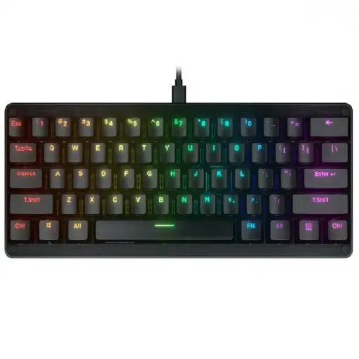 [192554005096] TECLADO COUGAR PURI MINI USB RGB AL 60 MECANICO NEGRO 37PRMRM1MI.0002 11M DE GARANTIA