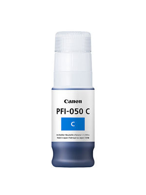 [013803349399] TINTA CANON PFI-050 CYAN PLOTTER COM/TC-20 5699C001AA 70ML SIN GARANTIA  