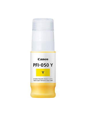 [013803349436] TINTA CANON PFI-050 Y AMARILLO PLOTTER COM/TC-20 5701C001AA 70ML SIN GARANTIA 