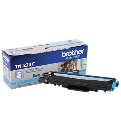 [012502651024] TONER BROTHER TN223C CIAN 1300 PAGINAS HL-L3210CW HL-L3230CDW HL-L3270CDW HL-L3290CDW MFC-L3710CW MFC-L3750CDW MFC-L3770CDW GARANTIA DIRECTAMENETE CON FABRICANTE