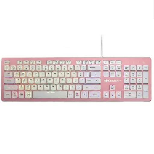 [192554002958] TECLADO COUGAR VANTAR AX PINK USB LED MEMBRANA ROSA 37VAPXNMX.0002 11M DE GARANTIA