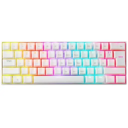[4711085942425] TECLADO ADATA XPG SUMMONER MINI BLANCO SWITCH OUTEMUS BLUE SUMMONERMINI61BL-WHCES 11M DE GARANTIA