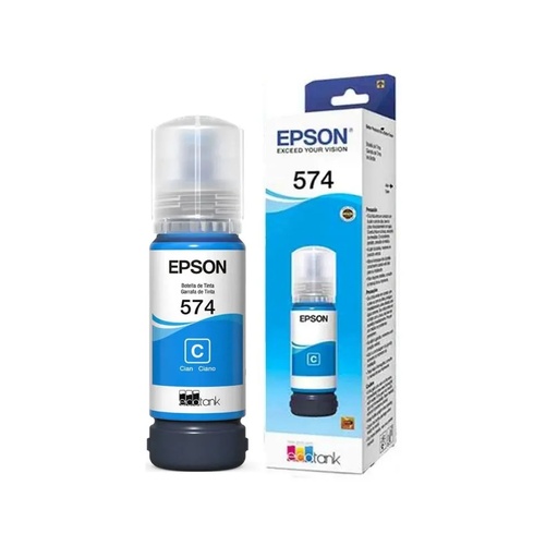 [010343973619] TINTA EPSON T574 CYAN COM/L8050 FOTOGRAFICA T574220-AL 70ML SIN GARANTIA
