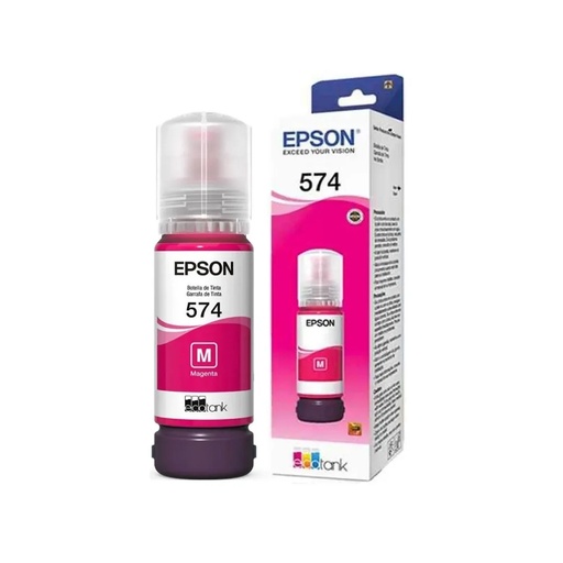 [010343973626] TINTA EPSON T574 MAGENTA COM/L8050 ECOTANK FOTOGRAIFCO T574320-AL 70ML SIN GARANTIA