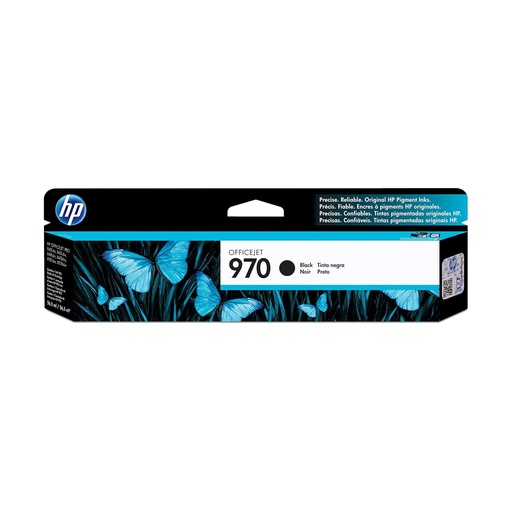 [0887111103161] CARTUCHO HP 970 NEGRO ORIGINAL 3000 PAGINAS CN621AM PARA X4151 X551 X476 X576 SIN GARANTIA