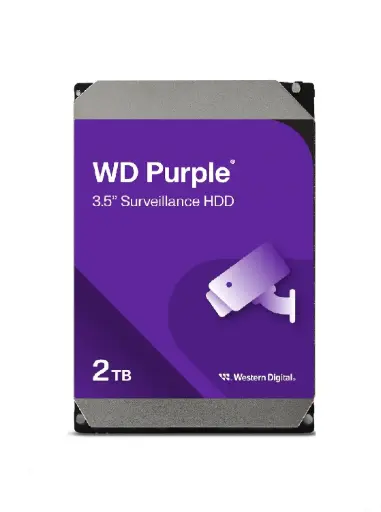 [718037896199] DD WD NUEVO 2TB 3.5 PURPLE WD23PURZ 11M DE GARANTIA