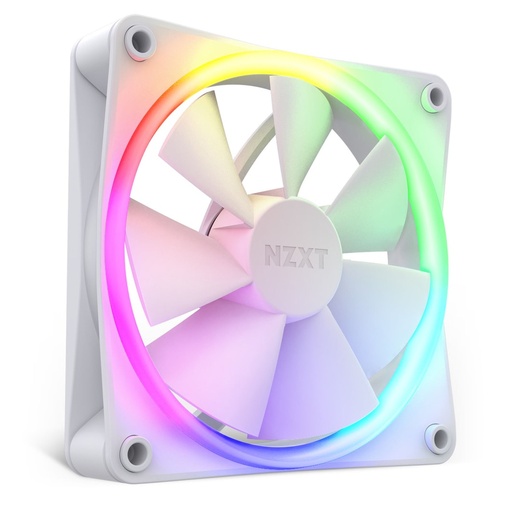 [815671019950] VENTILADOR NZXT F120 BLANCO 120MM RGB RF-R12SF-W1 6M DE GARANTIA
