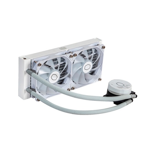 [884102110023] ENFRIAMIENTO COOLER MASTER LASTER LIQUID 240L CORE BLANCO ARGB MLW-D24M-A18PZ-RW 11M DE GARANTIA