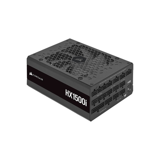 [840006697497] FUENTE CORSAIR HX1500I 1500W 80 PLUS PLATINUM MODULAR CP-9020261-NA 11M DE GARANTIA